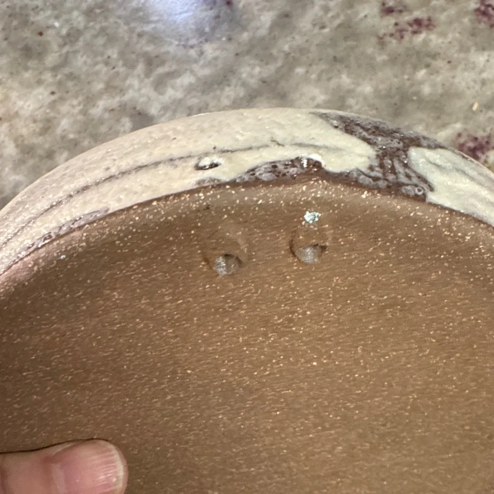 Handcrafted Ceramic Fish Plate by Delaware Bay Clay